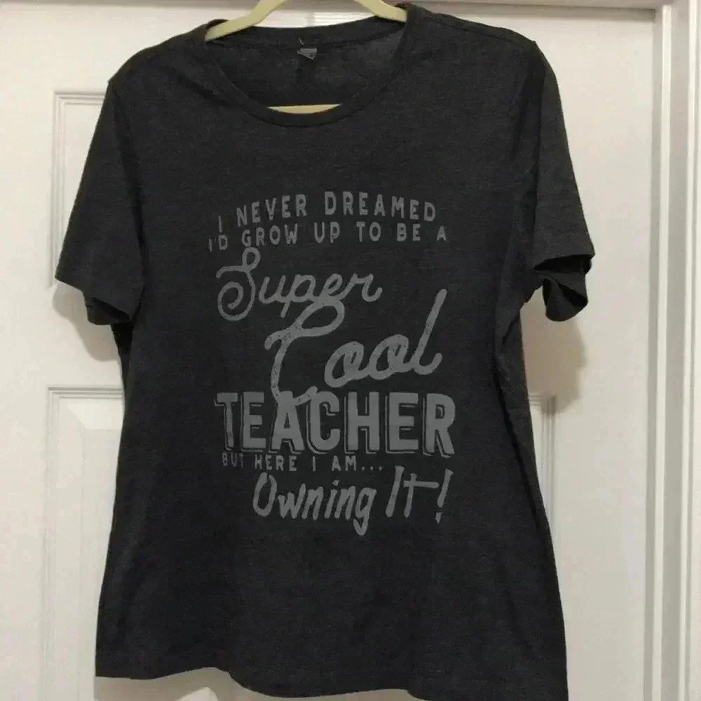 Thread Tank Cool Tee‎ Shirt for teachers